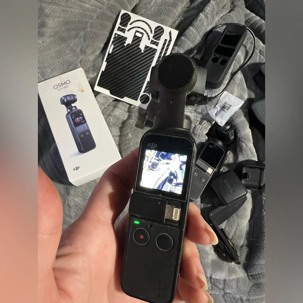 DJI Osmo Pocket OT110 Gimbal Camera with accessories